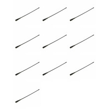 10X PHD-771 Walkie-Talkie-Antenne SMA-Male Walkie-Talkie Lange Antenne voor Yeasu VX5R/6R/3R UV3R UV100/200