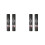 4 Pcs Universal  TVs Remote Control for DEXP, , CHIQ - for Multiple Models,Infrared 1