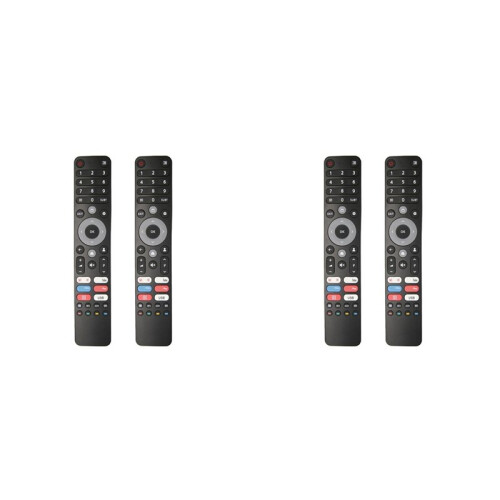 4 Pcs Universal  TVs Remote Control for DEXP, , CHIQ - for Multiple Models,Infrared