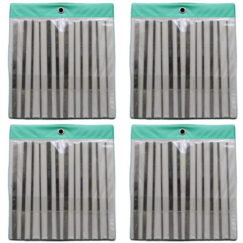 Lima de Aguja para 48 Piezas de 180 mm Taper Diamond File CF-400 Die Sinker 1