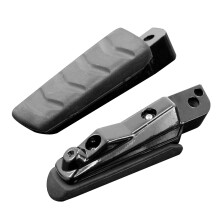 for - R Nine T R9T 2014-2018 Motorcycle Rear Foot Peg Pedal Rest Footrest Black
