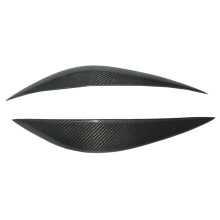 for - W204 Carbon Fiber Lamp Eyebrow - C200 C300 C350 C280 C180 C260 Lamp Eyebrow