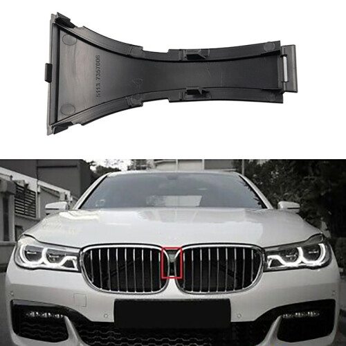 Car Middle Mesh Trim Panel Middle Mesh Divider Front Bumper Grille Bracket Baffle Grille For- G11 730D G12 730Ld 1