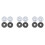 6 Pair Angle Grinder Inner Outer Flange Replacement for  9523NB 1