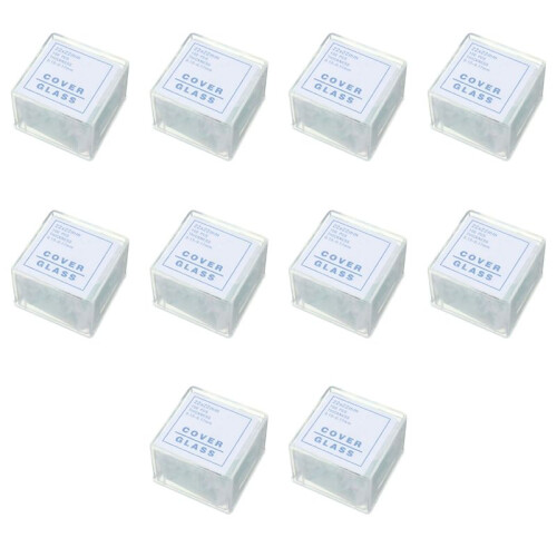 1000Pcs Transparente Objektträger Deckgläser Deckgläser 22X22mm FÜR Mikroskope