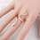 Adjustable Punk Rock Snake Ring per Le Donne Retrò Gotico Gioielli Accessori Dito Oro 3