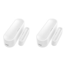2X Tuya Matter Thread Tür-/Fenstersensor, USB-Betrieben, Kabelloser -Home-Detektor, Funktioniert mit HomeKit, Alexa, Home