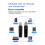 2X Uhf Wireless Microphone Converter Xlr Transmitter Receiver for Guitar Transmitter Receiver Adapter 540-590Mhz 3