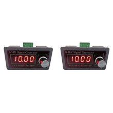 2X Einstellbarer Spannungsanalogsimulator 0-10 V 5-10 V Spannungssignalgenerator Signalquellen SPS-Signalsteuerung