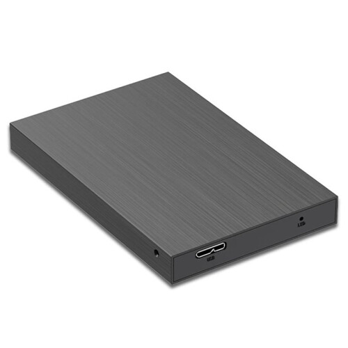 2,5-Tums USB 3.0-Hårddisklåda SSD Solid State Extern Bärbar Dator  Seriell Port Extern Metallhårddisklåda
