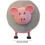 3pcs  Pig-Shaped Tissue Holder - Ideal for Bathroom, Bedroom, Kitchen Decor 6