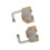 For PSV1000 Left Right LR Function Key Flex Cable Conductive Film & Rubber Pads Replacement Repair Part 6