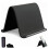 Arbitrarily Foldable Deformation Multi Functional Lazy Stand Universal Desktop Holder for Phone Tablet Laptop Black 2