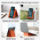 Arbitrarily Foldable Deformation Multi Functional Lazy Stand Universal Desktop Holder for Phone Tablet Laptop Black 6