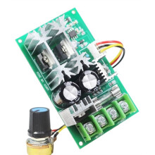 DC10-60V Motordrehzahlregler 12V 24V 36V 48V Hochleistungs-Ansteuermodul PWM Motordrehzahlregler 20A Stromregler