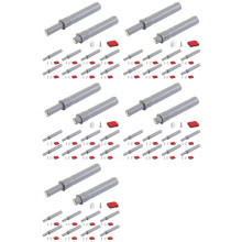 Push To Open Kastbeslag 50-Pack Push & Lock voor Verborgen Deur Touch Latches en Catch Push Release Lade Kort