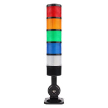 5-Lagige LED-Signalturmleuchten für CNC-Maschinen, 220 V AC, Dauerlicht, Blinklicht, Industrielle Signal- und Warnleuchten mit für Summer A