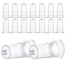 Blood Collection Tube Holder-200Pack Disposable Needle Holder Transparent Connector ,Multi Sample for Single Use