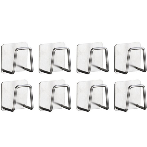 Stainless Steel Kitchen Sink Sponge Rack Self Adhesive Drain Storage Holder