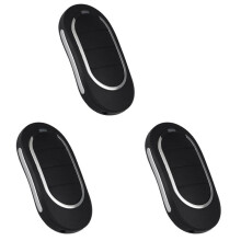 3X for Alutech AT-4n Remote Control 433MHz 4 Buttons Garage Door Learning Code Barriers Automation Keychain