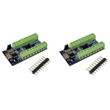 2X USB Interface 16 Channels 12Bit Bit AD Sampling Data Acquisition STM32 Uart Communication ADC Multifunction Module