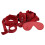Loving Joy Beginner's Bondage Kit Red (8 Piece) 1