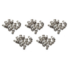 BNC Male to F Female CCTV Camera Coax Cable Connector (Pack of 50)