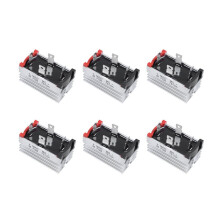 6X Diodo Retificador de Ponte Monofásica Base Dissipador de Calor de Alumínio 75A 1000V