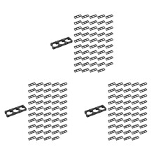 150Pc 21700 Lithium Cell Spacer Triple Battery Holder Bracket Battery Pack Bracket for DIY Fixed Battery 21.7mm Hole Dia