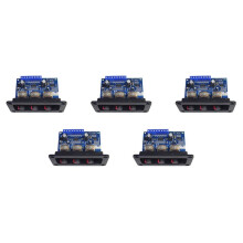 5X 2.1 Channel Digital Power Amplifier Board 2X25W+50W 5.0 Subwoofer Class D Audio Amplifier Board 12-20V
