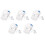5X 5.8GHz  System LED Microwave 360 Degree Motion Sensor Light  Body Motion Detector 1
