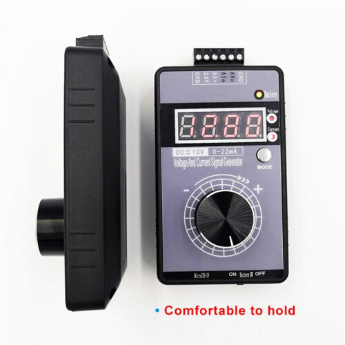 3X Precision 4-20MA Current Voltage Signal Generator, Analog Simulator for PLC and Panel Debugging, Frequency Converter 2