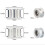 2X 3D Printer Idler GT2 20 Tooth Synchronous Pulley Inner Hole 5mm Width 6mm Suitable for VzBoT 3D Printer 6