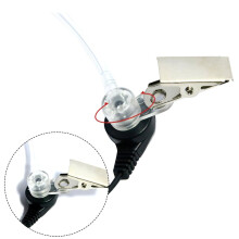 10 Packs Earpiece Headset with PTT MIC Compatible with UV-5R BF-888S BF-F8HP TK-2202 TK-2402 TK-3402 Walkie