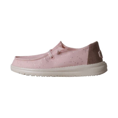 Mocassini con lacci - HEY DUDE - Wendy Y Sparkle Surprise - Rosa - Taglia 29 - Suola sintetica