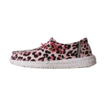 Hey Dude Wendy Y Getaway Lace - Vaaleanpunainen - Leopardi