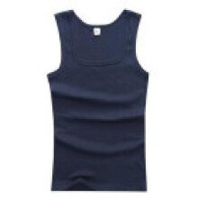 (Navy,TagXL=US M)Camisetas lisas para hombre Camisetas sin mangas Camisetas musculares Cami sin mangas Sudaderas Camisa Informal