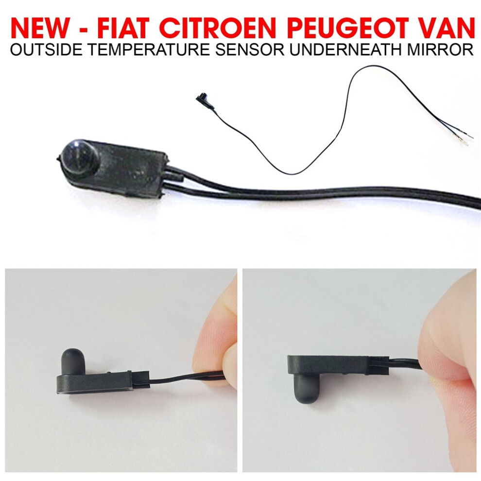 New - Fiat Citroen Peugeot Van Outside Temperature Sensor Underneath Mirror Uk 6951617015724