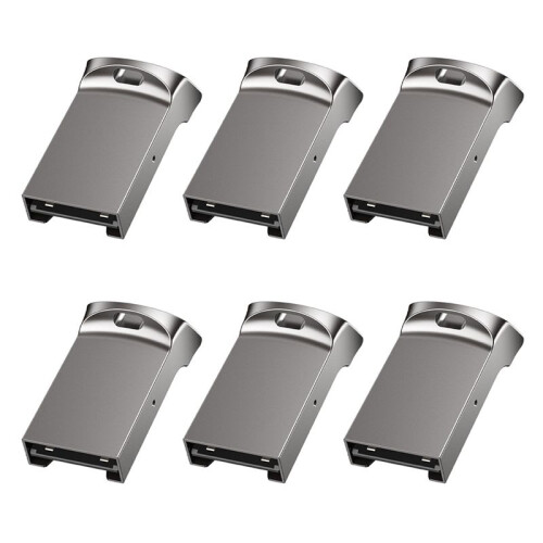 6X  TF Card Reader USB Computer Card Reader TF Card Memory Reader Adapter with LED Indicator for Computer Car Audio