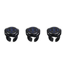 3X Wireless Media Button Remote Controller Car Motorcycle Bike Steering Wheel Music Remote for Phone