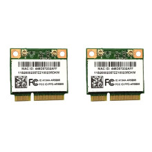 2X Atheros AR5B95 AR9285 Wireless Network Card 2.4G 150Mbps PCI-E Half-Height Built-in Network Card for X230 G460