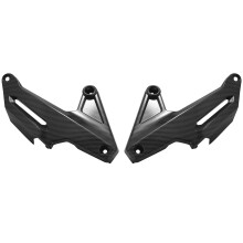 Motorcycle Accessories Cover Footstep Carbon Carbon Fiber Pattern Texture Guard for ADV150 2019-2021