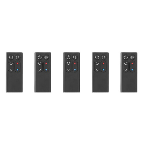 5X Replacement AM04 AM05 Remote Control for  Fan Heater Models AM04 AM05 Remote Control(Black)