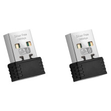 2X Wireless WiFi 6 Adapter AX286 802.11Ax 2.4GHz Free Driver USB Network Card for Win7/10/11 Computer WiFi Receptor