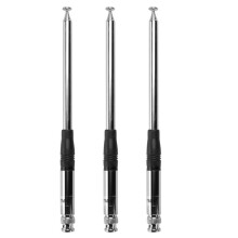 3X Antena de 27 Mhz 9 Polegadas um 51 Polegadas TelescóPicas/Haste Antenas HT para RáDio PortáTil/PortáTil CB com Conector BNC