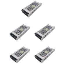 5X Fonte de AlimentaçãO de ComutaçãO Ultrafina 5V 40A 200W Outdoor Tela EletrôNica LED Fonte de AlimentaçãO
