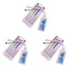 3X RGB Music Controller SP611E for WS2812B SK6812 WS2811 Addressable LED RGB Tape Strip