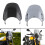 Motorcycle Windscreen Windshield Screen Protection for  Scrambler 2015-2018 Gray 3