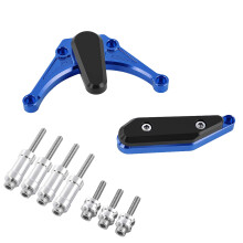 Motorcycle Left & Right Clutch Engine Stator Crash Pad Slider Protector for YZF R1 YZF-1000 2009-2014 ()