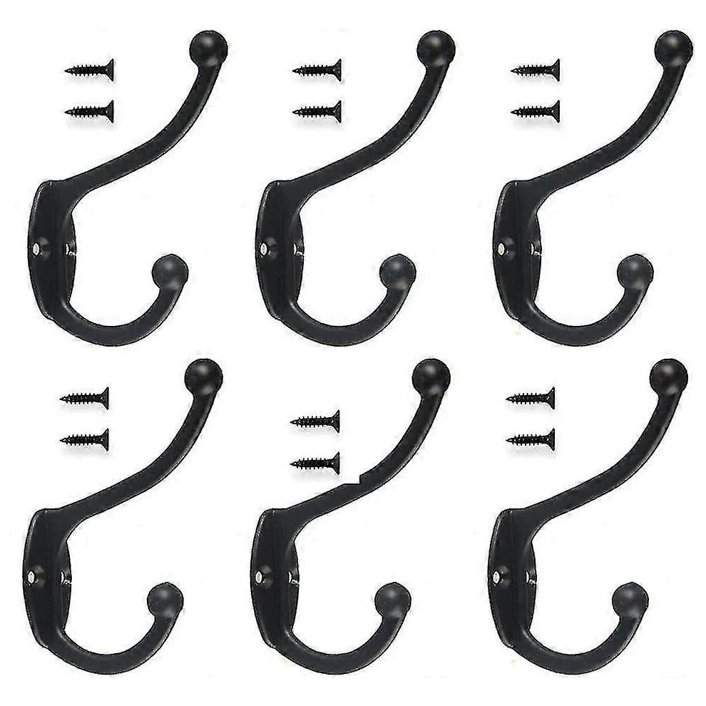 Antique Hooks, 6 Pieces Retro Coat Hooks, Vintage Hooks, Towel Hooks Clothes Hooks 3448882280825
